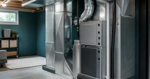 Clean residential air ductwork ready for professional duct cleaning in New Jersey